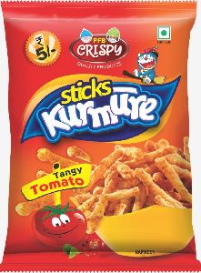 Crispy Kurmure sticks with Tangy Tomato