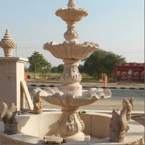 sand stone fountain