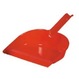 Red Plastic Dust Pan