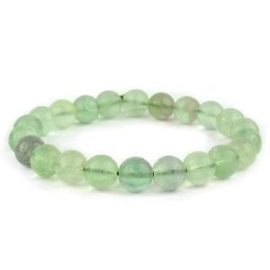green fluorite natural crystal healing bracelet