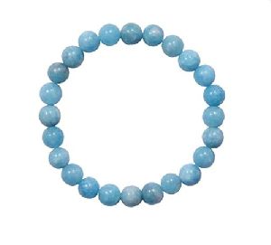 natural aquamarine mm beads reiki healing metaphysical stone bracelet