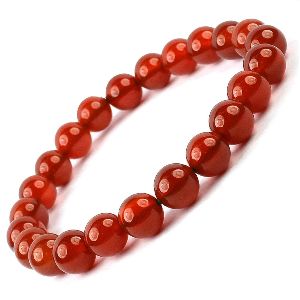 natural red onyx bracelet crystal stone 8 mm beads bracelet