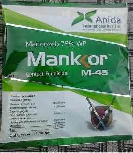 Mankkor Mancozeb 75% WP M-45 Contact Fungicide