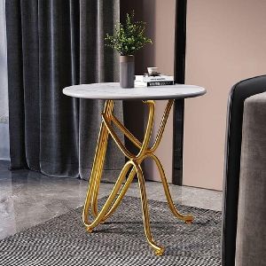 AHD-943 Stainless Steel Base and Marble Top Stool