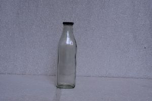 1000ml Glass Square Milk Bottle