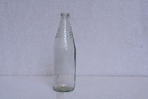 Glass Round Sharbat Bottle