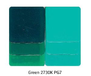 Green Plastic Pigment