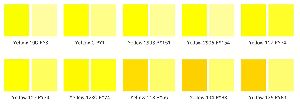 Yellow Paint Pigment
