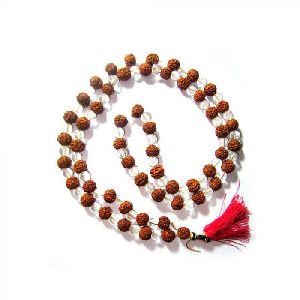 5 Mukhi Rudraksha Beads Mala
