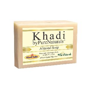 Bypurenaturals Khadi Almond Soap-125g