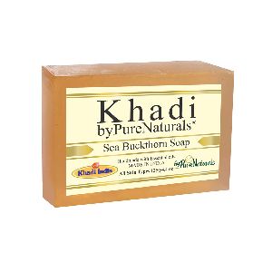 byPureNaturals Khadi Sea Buckthorn Soap- 125 Gm