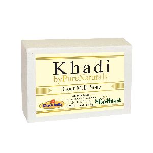Khadi byPureNaturals Goat Milk Bathing Body Soap Bar