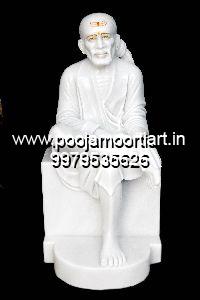 Shirdi Sai Baba marble Statue(murti)
