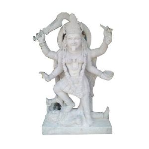 72 Inch Marble Kali Mata Statue