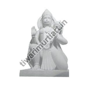 48 Inch Marble Hanuman Statue