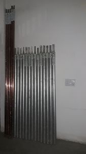 Galvanized Iron Chemical Earthing Rods