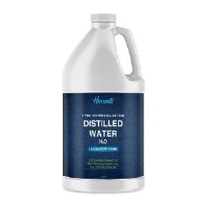 distilled water