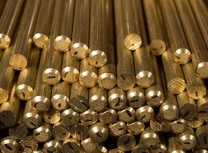 Hot Rolled Solid Brass Round Rod at Rs 370/kilogram in Jamnagar
