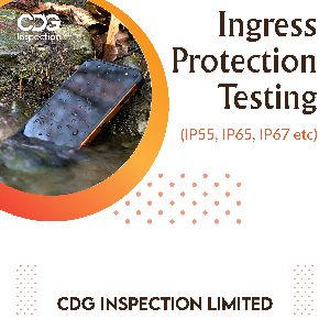 IP (IP55, IP65, IP67 ) Ingress Protection Testing