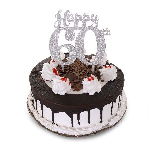 60th Birthday Cake Topper
