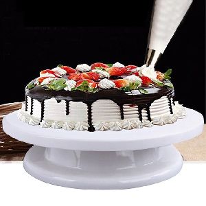 ROTATING CAKE STAND FOR DECORATION AND BAKING