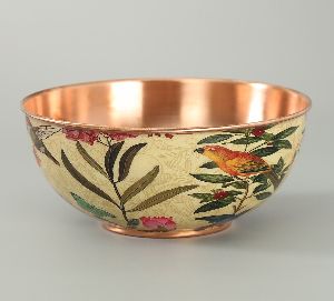 Enamel Copper Bowl