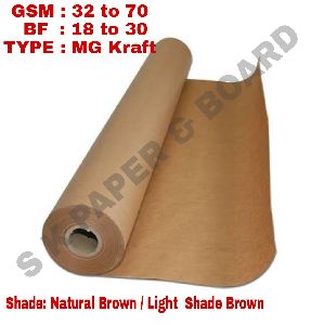 MG Kraft Paper for Poly Coating & Lamination (upto 80gsm)