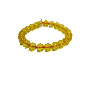 Natural Yellow Citrine Gemstone Bracelet