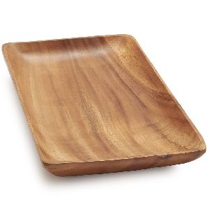 Brown Wooden Tray