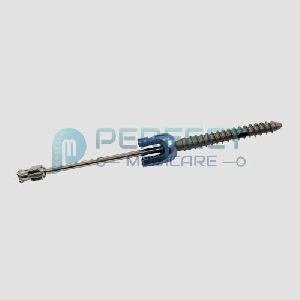 Fenestrated Poly Axial Screw With Cementing Needle
