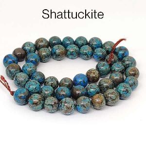 Shattuckite Natural Gemstone Beads