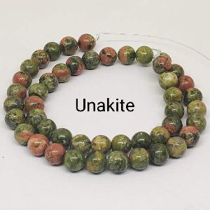 Unakite Natural Gemstone Beads