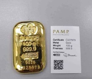 Gold bars 999
