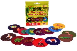 Jungle Memory Card Game