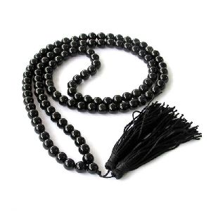 Black Hakik Tasbih Beads Mala