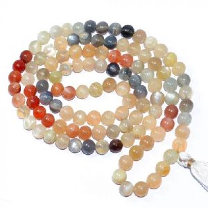 Moonstone Tasbih Beads Mala