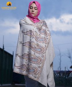 Hand Needle Embroidered Shawls