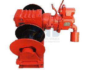 Pneumatic Winch with Gearbox