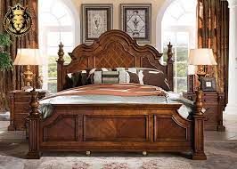 Antique Style King Size Bed