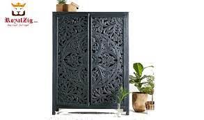 European Style Hand Carved Armoire