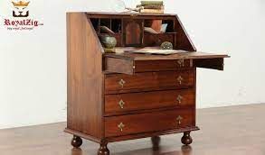 Antique Style Handcrafted Secretary Desk