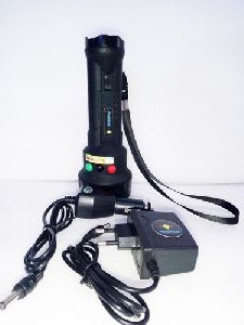 Tricolor Red/Green/White Rechargeable Signal Torch