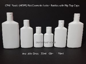 Plastic HDPE Cosmetic Lotion Bottles