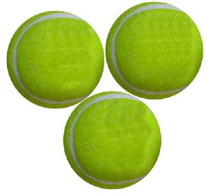 Green Cricket Tennis Ball