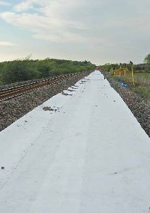 Railway Track Bed Geotextile