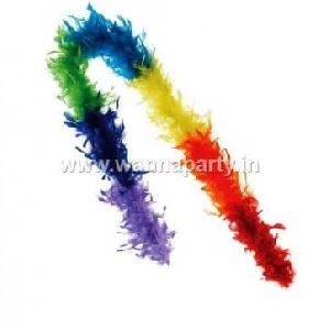 Multi Color Feather Boa