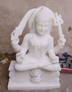 Marble Santoshi Mata Statue