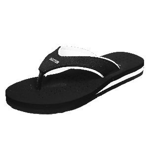 Black White Ladies Slippers