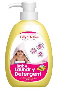Tiffy & Toffee Baby Laundry Detergent with In-Built Germicide and Softener, 500ml