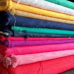 dyed rayon fabric